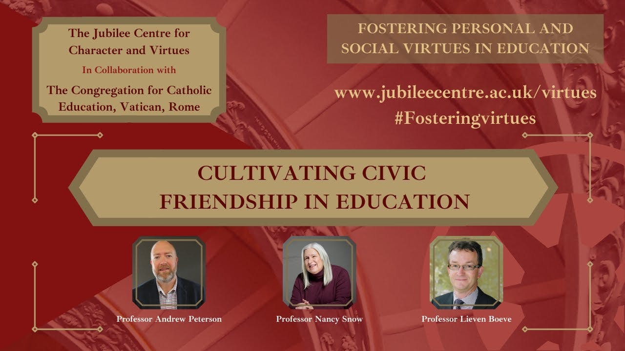 Cultivating Civic Friendship in Education